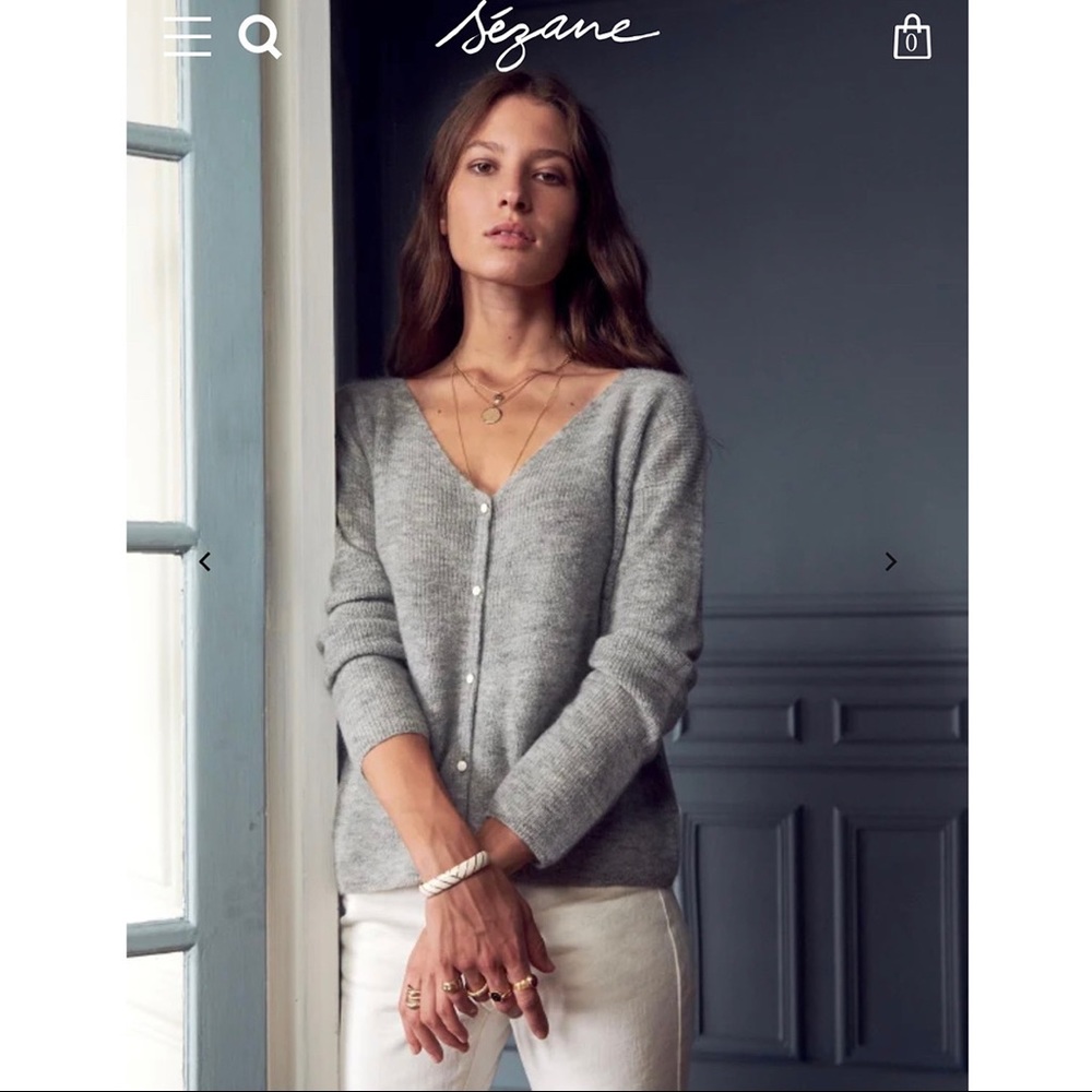 Sezáne Barry Jumper - Grey Melange